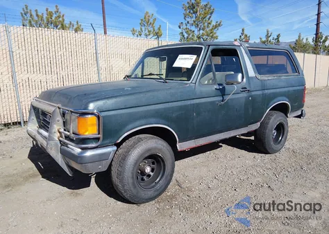 1987 Ford Bronco U100 from USA, damaged, VIN 1FMEU15N4HLA15319